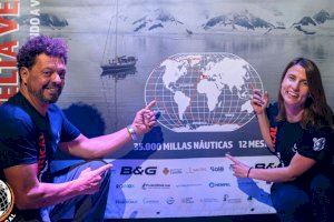 Pedro y Paula, los aventureros que zarparán desde Castellón para dar una vuelta al mundo inédita hasta ahora Pedro y Paula, los aventureros que zarparán desde Castellón para dar una vuelta al mundo inédita hasta ahora