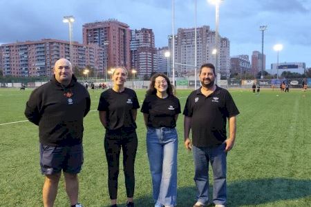 El Colegio de Nutricionistas y el Club de Rugby Les Abelles juegan contra la obesidad infantil