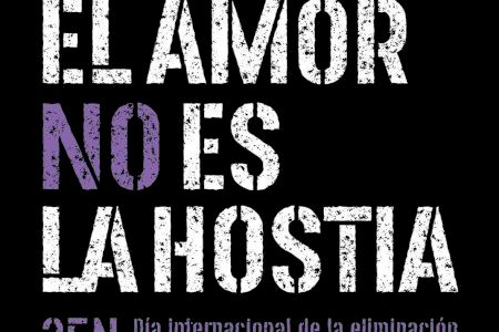 Burjassot alça la veu contra la violència masclista este 25 de novembre amb el lema “El amor no és l’hòstia”