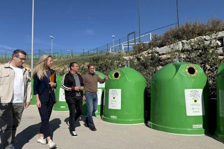 La Nucía refuerza el reciclaje con 56 nuevos contenedores de vidrio