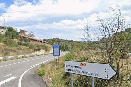 Un accidente en Morella bloquea la N-232 y obliga a desviar camiones por la CV-12 Un accidente en Morella bloquea la N-232 y obliga a desviar camiones por la CV-12
