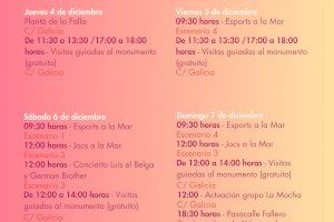 Gandia celebra Fallas en plena Navidad: así es la Falla a la Mar con cremà, música y mascletà - (foto 3)