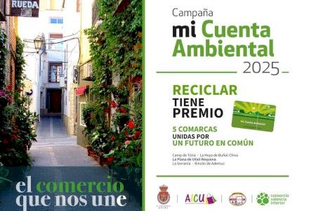 Utiel premia el reciclatge dels seus veïns amb vals de compra en més de 120 comerços locals Utiel premia el reciclatge dels seus veïns amb vals de compra en més de 120 comerços locals