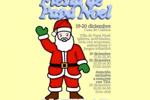 Burjassot organitza la visita de Pare Noel amb sessions adaptades per a menors amb TEA