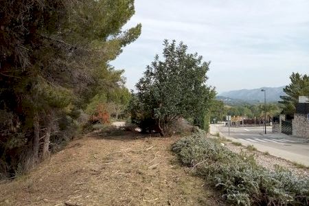 Finalizan los trabajos de gestión forestal y prevención de incendios en el término municipal de Xàtiva