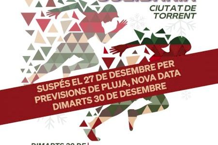 Torrent aplaza la San Silvestre por la previsión de lluvias: esta será la nueva fecha