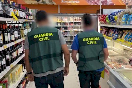 Lladres 'gurmet' recorren els supermercats de pobles de València i Castelló: són de Paterna i el seu últim colp ha sigut a Xilxes