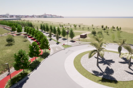 Comienzan las obras de prolongación de la carretera Natzaret-Oliva en Gandia, que estarán finalizadas en 2026