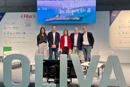 Oliva reforça la seua aposta pel turisme esportiu amb la participació en 'FITUR Sports 2026' per tercer any consecutiu Oliva reforça la seua aposta pel turisme esportiu amb la participació en 'FITUR Sports 2026' per tercer any consecutiu