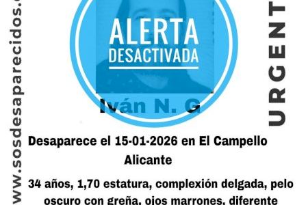 Troben a Iván, un home desaparegut a l'el Campello