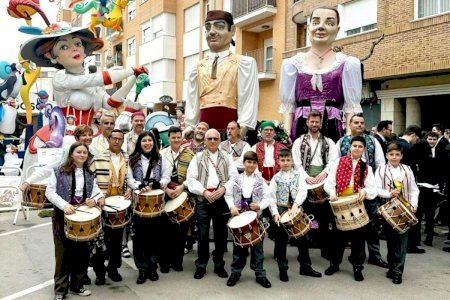 La colla de Dolçainers de Burriana será Geganter d'Honor de 2026