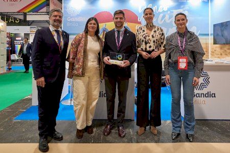 Gandia recibe en FITUR el distintivo que acredita su incorporación a Saborea España