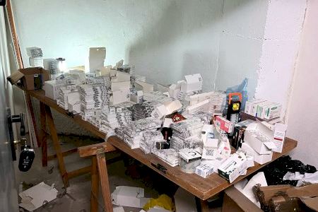 Cau en diferents poblacions d'Alacant una xarxa que inundava gimnasos d'anabolitzants arribats de l'estranger