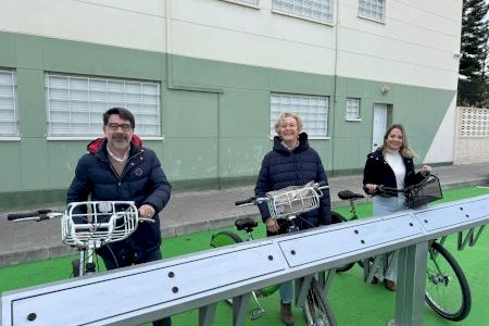 San Vicente pone en marcha dos nuevas estaciones de Bicisanvi en polígonos industriales e impulsa la mejora el sistema de préstamo