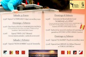 Tres fines de semana de toros en Puçol con homenaje, novilladas y eventos especiales - (foto 3)