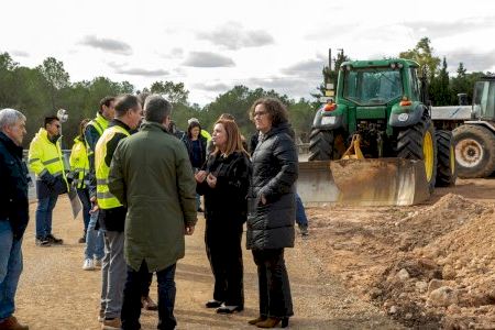 La Diputació de Valencia humaniza la travesía de l’Eliana para mejorar la convivencia entre peatones y vehículos