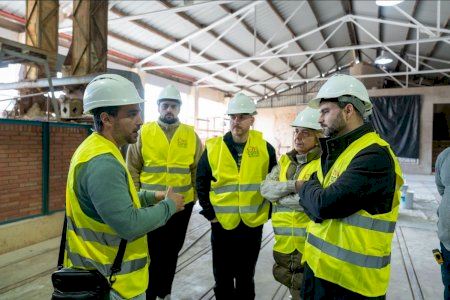 Avancen les obres de la Nau BIC, futur espai polivalent de l’Alcora per a activitats i esdeveniments