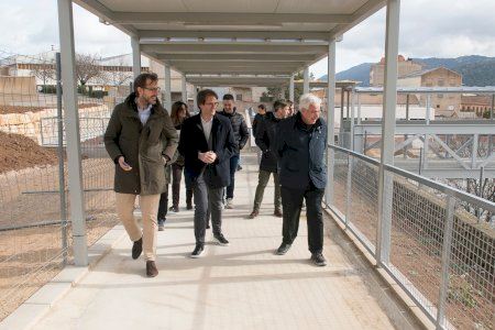 El director general d’Infraestructures Educatives visita el CEIP Lluís Vives de Bocairent El director general d’Infraestructures Educatives visita el CEIP Lluís Vives de Bocairent