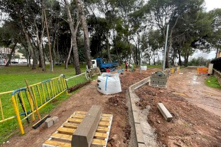 Vila-real ultima una nueva fase del Plan de mejora continua del Termet con el soterramiento de líneas y la retirada de torres eléctricas