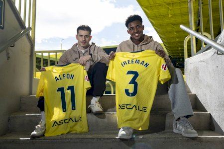 La presentación oficial de Freeman y Alfon con el Villarreal CF