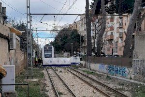 Mor una persona després de ser atropellada per un tren de Metrovalencia en la L1, a l'altura de Godella