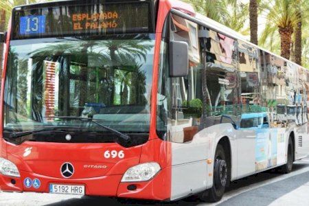 Alicante refuerza los servicios nocturnos de autobús y Tram para este Sábado Ramblero de Carnaval