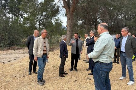 Agricultura refuerza la seguridad hídrica de La Nucía con una balsa de riego y un nuevo pozo de abastecimiento