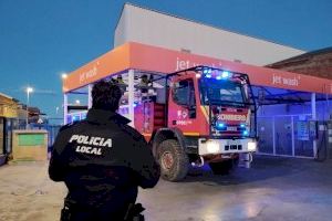 Un hombre cae de su patinete durante el temporal y se parte las muñecas en Almassora