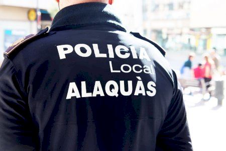 Persecución a pie en Alaquàs tras uno atraco cono arma blanca a una frutería