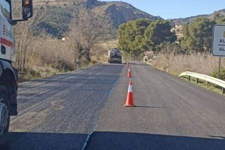 Una degradada carretera de Alicante lucirá renovada tras unas esperadas obras