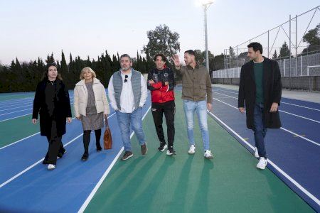 Mislata remodela las pistas de atletismo del Complejo Deportivo de La Canaleta