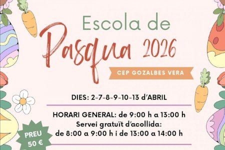 Xàtiva posa en marxa l’Escola de Pasqua 2026 per a facilitar la conciliació familiar