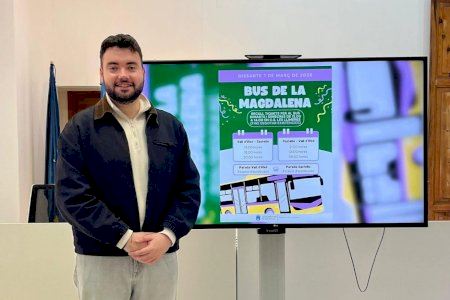 L’Ajuntament de la Vall d’Uixó posa en marxa un servei especial d’autobús per al Dia del Pregó de la Magdalena