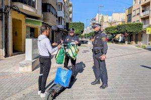 Benicarló reforça el control dels patinets elèctrics per garantir el compliment de la nova normativa