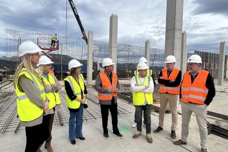 El nuevo Depósito General de Agua de La Nucía estará finalizado en mayo