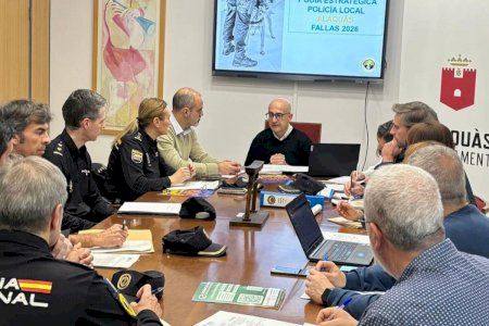 Alaquàs celebra la junta local de seguretat per a coordinar el dispositiu de les falles 2026