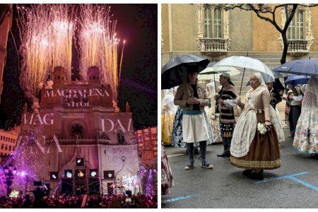 Esta es la previsión definitiva para el Magdalena Vítol, la Plantà, la Ofrena, la Nit del Foc y la Cremà de las Fallas