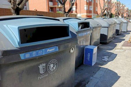 Compromís per Paterna demana reforçar els contenidors i la recollida de residus durant les Falles