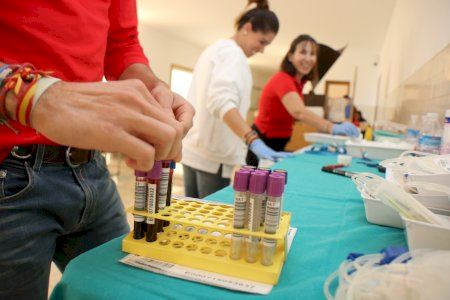 Más de 500 personas participan en la maratón de donación de sangre de la Universidad de Alicante