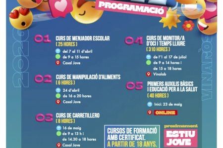 Vinaròs dona a conéixer la nova programació del Casal Jove