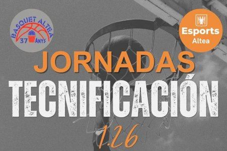 El Bàsquet Altea oferirà noves Jornades de Tecnificació