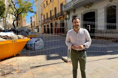 El PP de la Vall d’Uixó reclama información sobre el parón de las obras del ayuntamiento "que pone en riesgo los 3 millones de Europa"