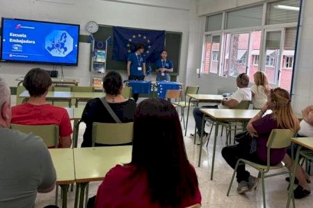 La Generalitat organiza en València el primer encuentro autonómico de Escuelas Embajadoras del Parlamento Europeo