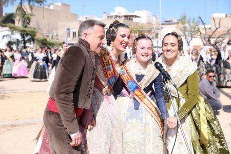 GALERÍA | La última mascletà pone el broche de pólvora a las Fallas de Burriana 2026