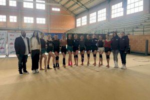 El equipo nacional de Gimnasia Rítmica entrena en Burjassot