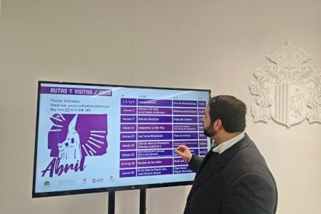 Orihuela presenta su programación de rutas y visitas turísticas para abril de 2026