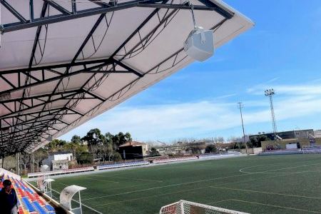 Benicarló instal·la un nou sistema de megafonia al camp de futbol Àngel ‘Pitxi’ Alonso