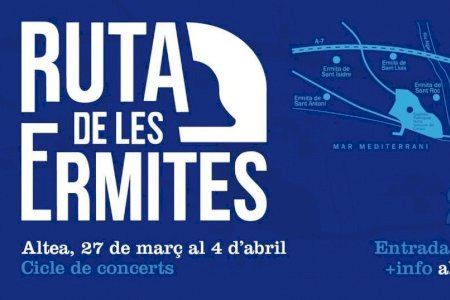 La Parròquia d'Altea la Vella inaugurarà el cicle de concerts ‘La Ruta de les Ermites’
