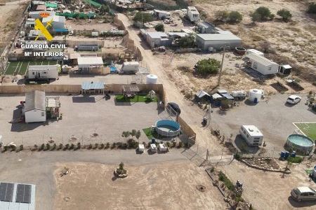 Investigan a 25 personas por construir casas ilegales en terrenos rústicos en Mutxamel