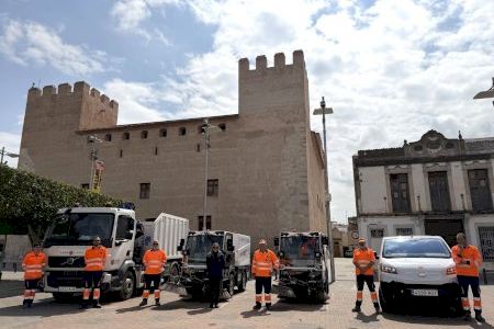 Alaquàs reforça la neteja dels seus carrers amb nova maquinària i vehicles més eficients